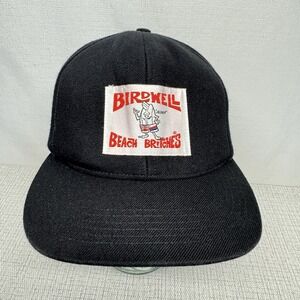 Birdwell for Todd Snyder Baseball Cap Hat Beach Britches Patch Logo Black